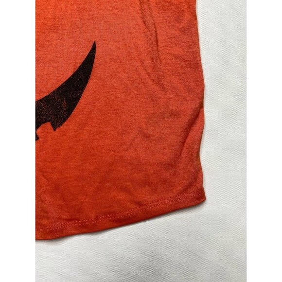 Isabel Maternity Shirt Top Women's XS Orange Pumpkin Face Graphic‎ Short-Sleeve - Picture 7 of 8